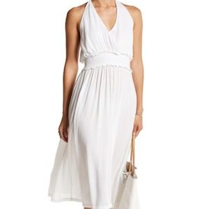 NWT Green Dragon Halter Midi Dress